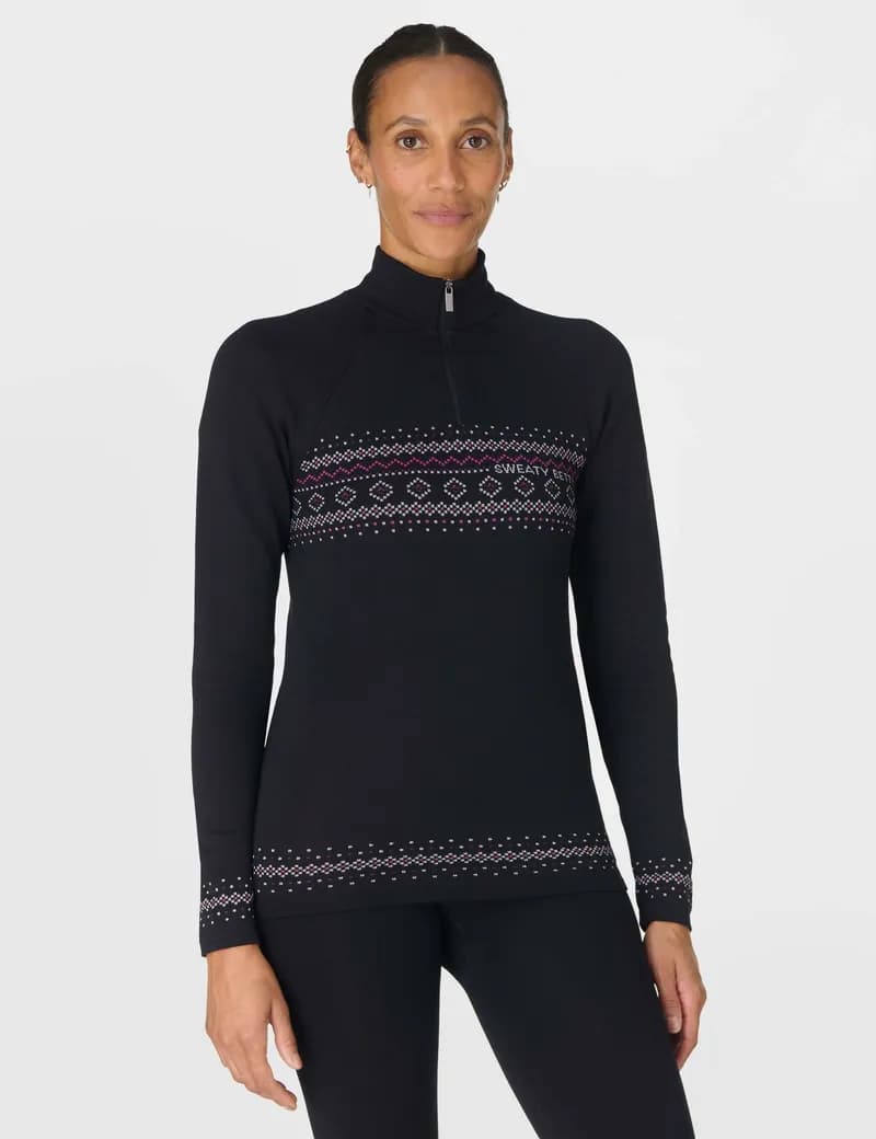 Women's 4000 Thermal Zip Base Layer Top — image 1 of 1