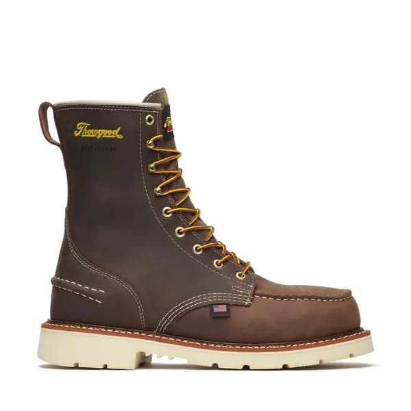 1957 Series 8" Crazy Horse Steel Toe Work Boot With White Wedge — image 1 of 1