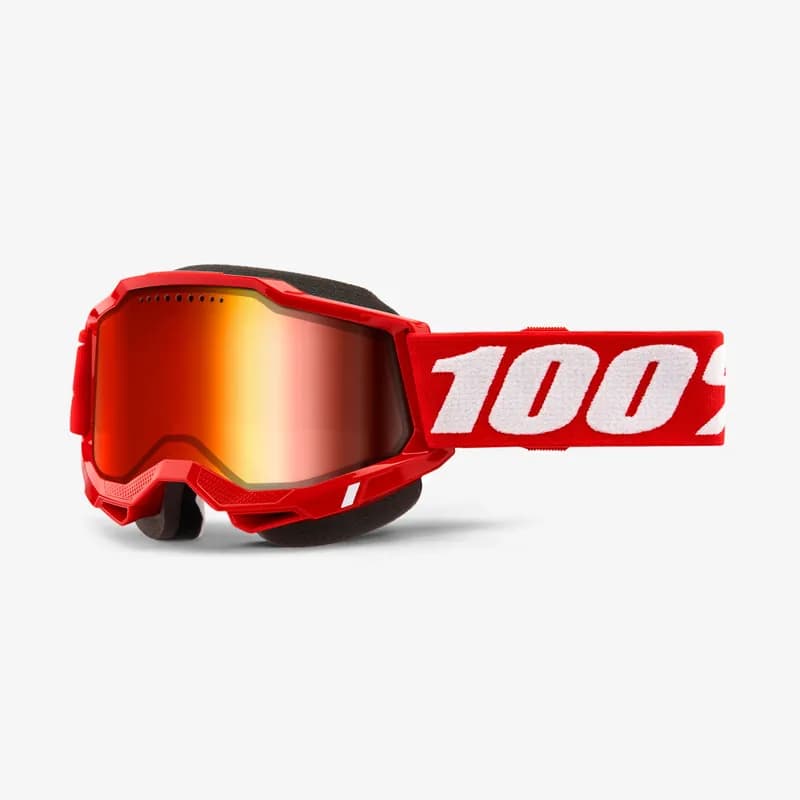 ACCURI 2 SNOWMOBILE Dual Pane Vented Goggle Red — image 1 of 1