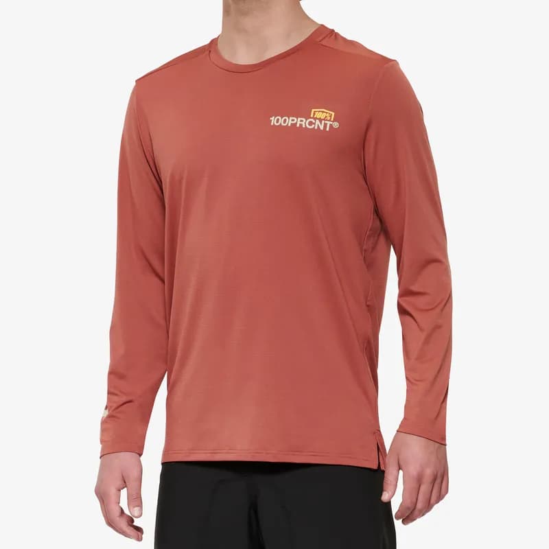 AIRMATIC Long Sleeve Jersey Cardinal — image 1 of 1