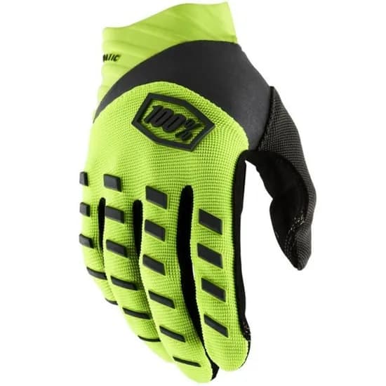 AIRMATIC Moto-Gloves-Fluo Yellow/Black — image 1 of 1