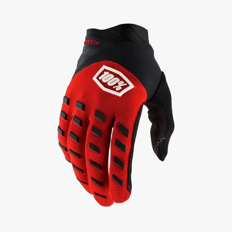 AIRMATIC Moto-Gloves-Red/Black — image 1 of 1