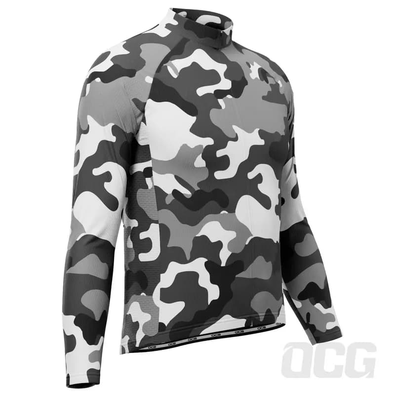 Men's Brush Camo Long Sleeve Gravel Jersey — image 1 of 1