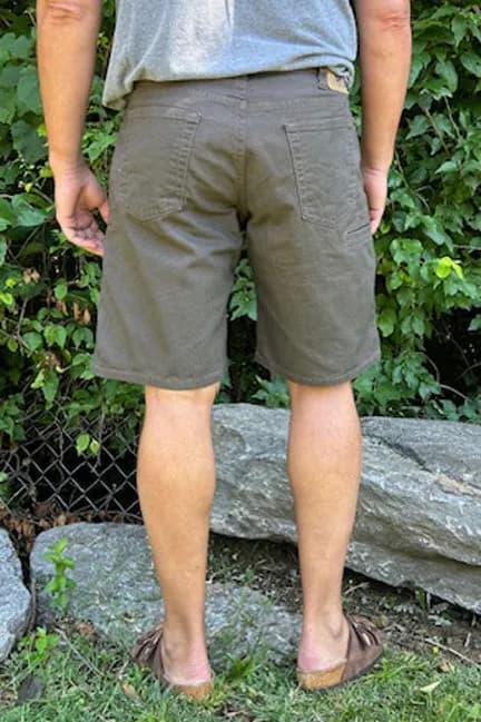Canvas or Denim Six Pocket Short, Dark Coffee - IRREGULAR — image 1 of 1