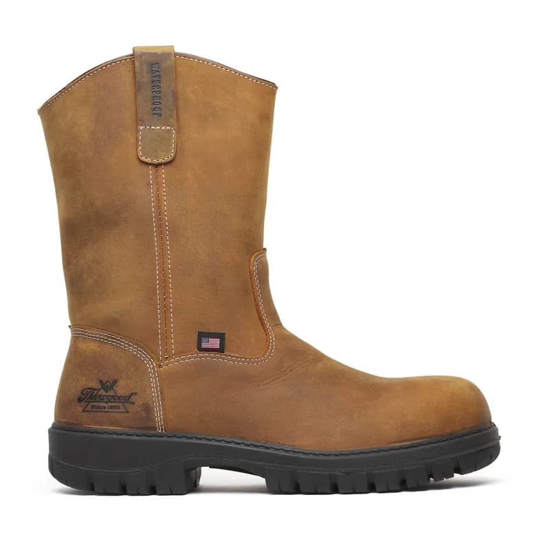 Genesis Series 11″ Chestnut Safety Toe Waterproof Work Boot — image 1 of 1