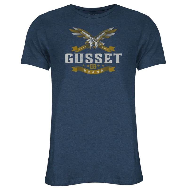 Gusset Brand Gold Graphic T-Shirt — image 1 of 1