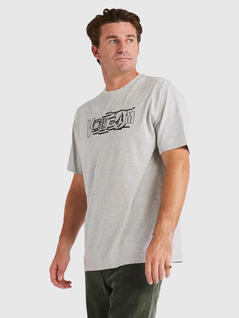 ICON YOUTH Short Sleeve Tee Heather Grey — image 1 of 1