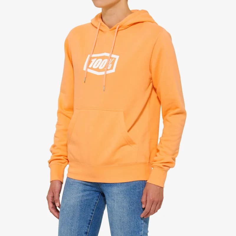 KANAPALI Women's Pullover Hoodie Fleece Orange — image 1 of 1