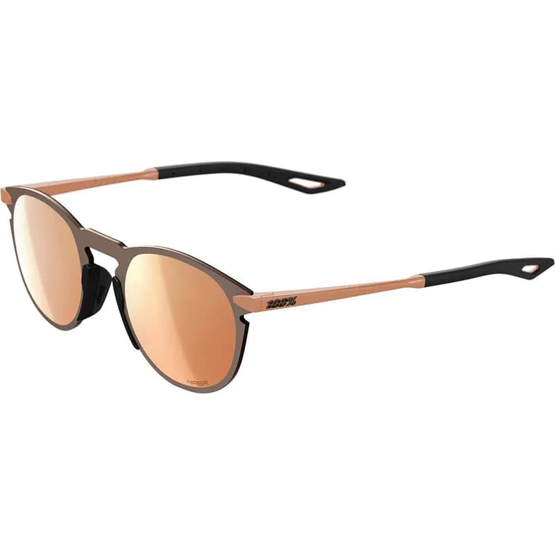 LEGERE ROUND Polished Black Brown/Red Gradient Lens — image 1 of 1