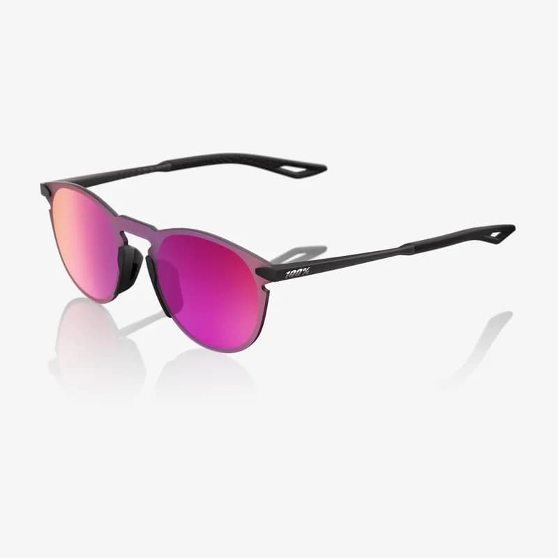LEGERE ROUND - Soft Tact Black - Purple Mirror — image 1 of 1