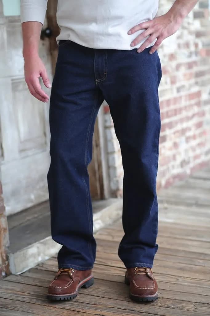 Lynchburg Regular Fit Six Pocket Stretch Jean - Industrial Blue — image 1 of 1