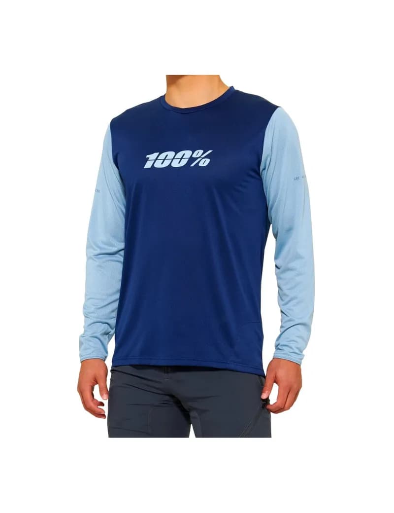 RIDECAMP Long Sleeve Jersey Navy/Slate — image 1 of 1