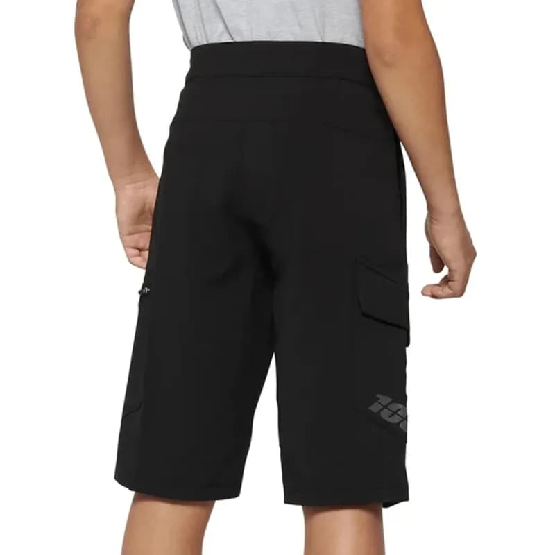 RIDECAMP YOUTH Shorts w/Liner Black — image 1 of 1