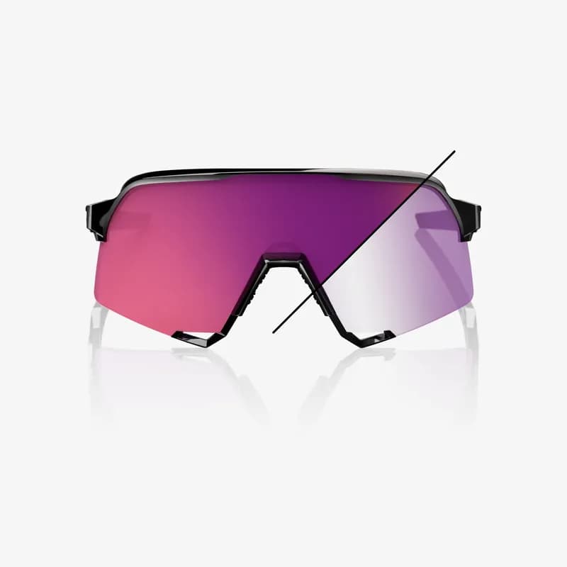 S3 - Gloss Black - Purple Mirror Photochromic — image 1 of 1