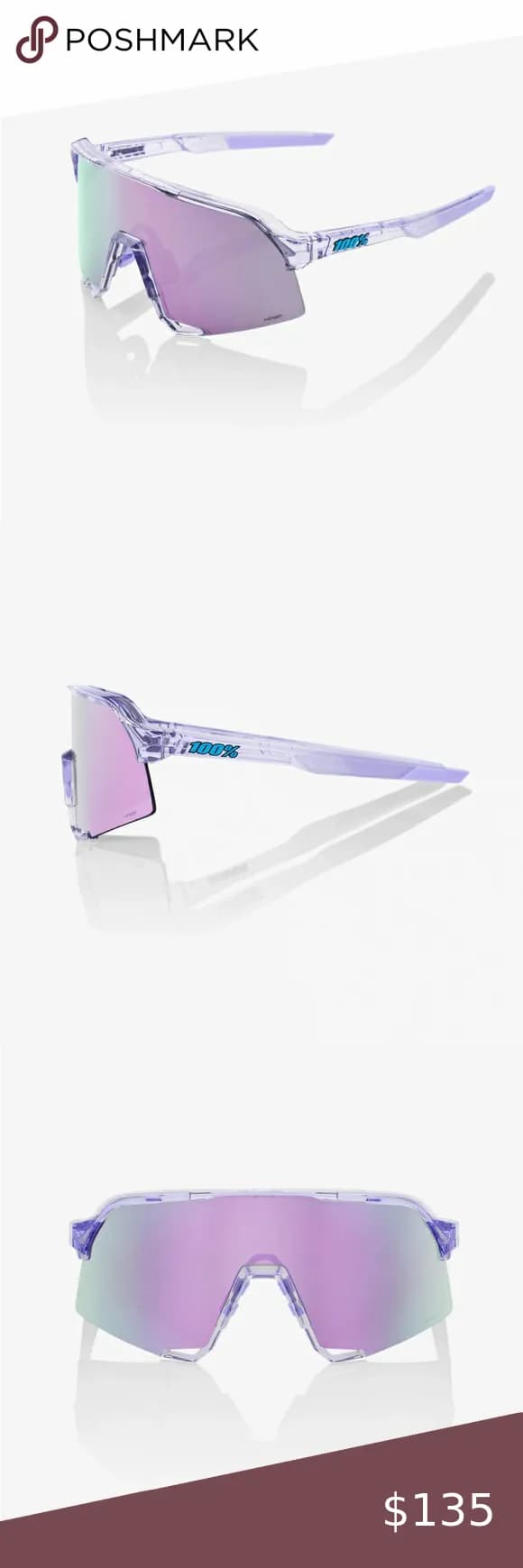 S3 - Polished Black - HiPER Polarized Lavender Mirror — image 1 of 1