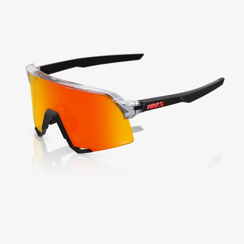 S3 Polished Translucent Grey & Matte Black HiPER Red Mirror Lens — image 1 of 1