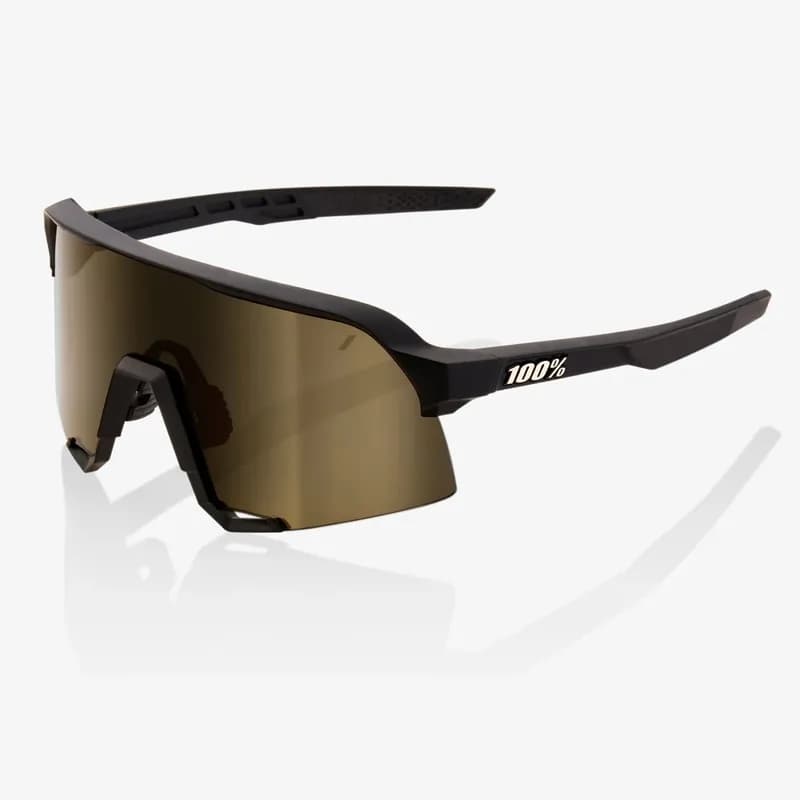 S3 - Soft Tact Black - Soft Gold Mirror Lens — image 1 of 1