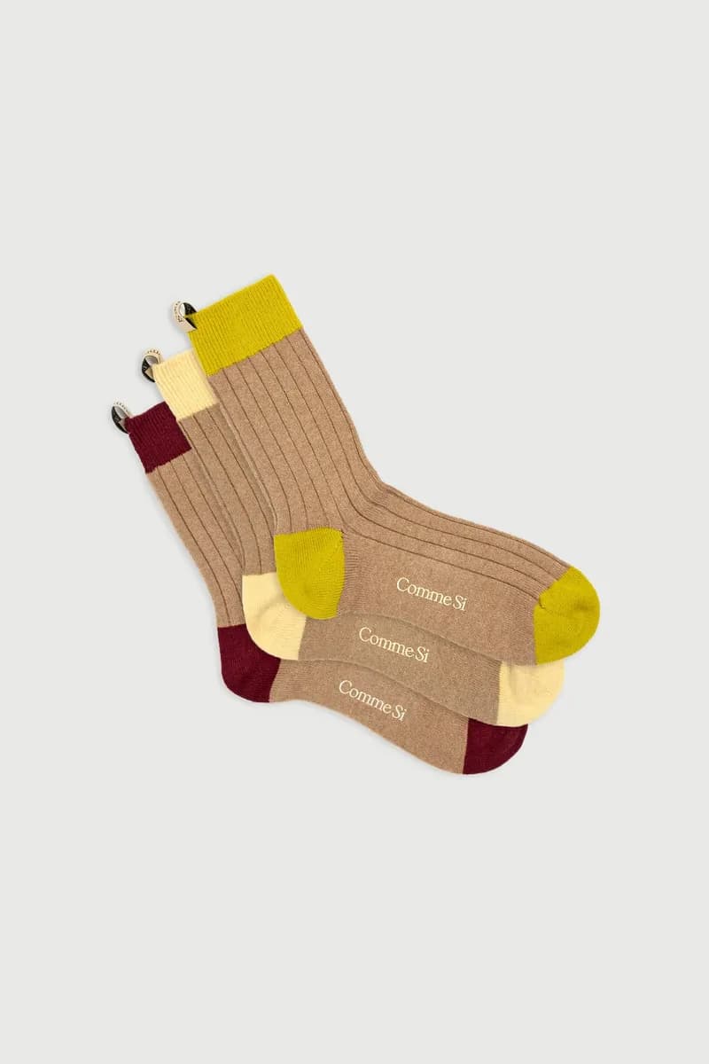 TRIO Casual Socks Camel — image 1 of 1