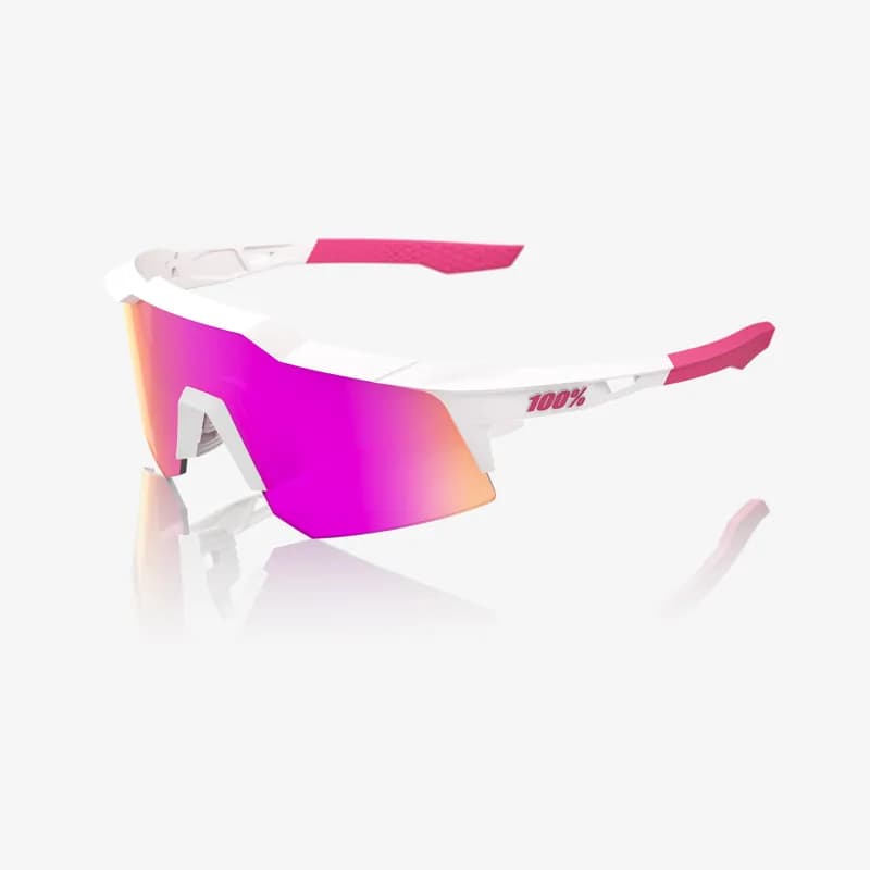 XS Matte White/Pink Vital Pink Mirror Lens — image 1 of 1