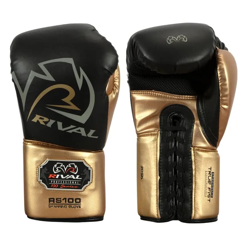 100 Series Lace Sparring Boxing Gloves