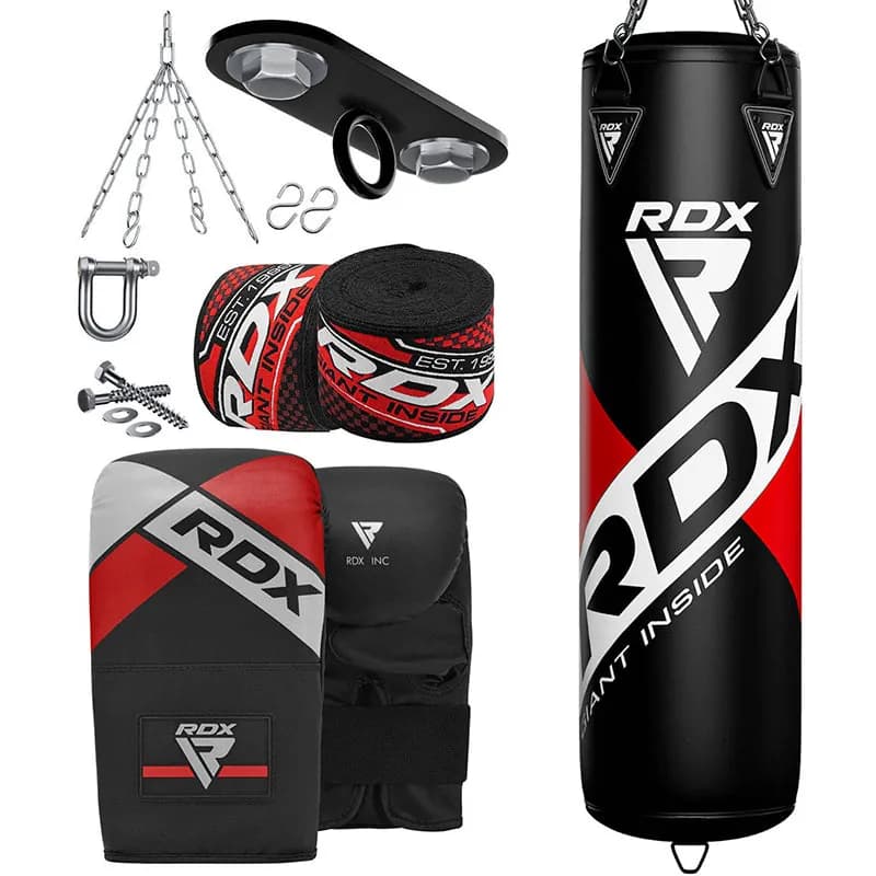 RDX F10B 4ft / 5ft 8-in-1 Punch Bag with Bag Mitts Set — image 1 of 1