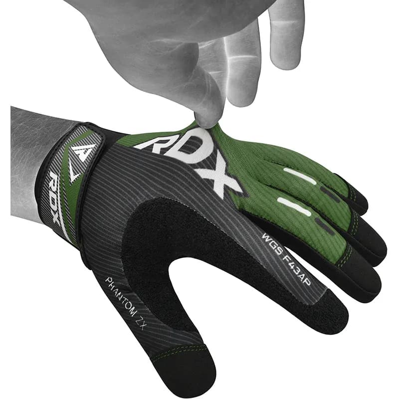 RDX F43 Full Finger Touch Screen Gym Workout Gloves — image 1 of 1