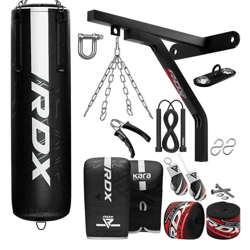 RDX F6 KARA 4ft / 5ft 3-in-1 Punch Bag & Bag Gloves Set — image 1 of 1