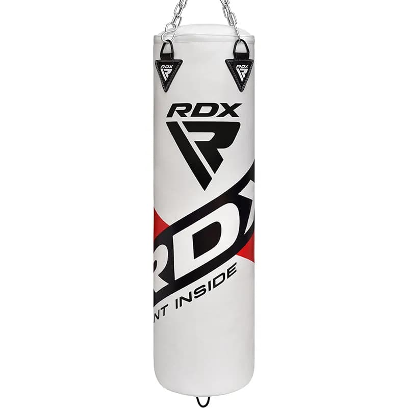 RDX F10 4Ft / 5Ft White Training Punch Bag For Boxing & MMA Set — image 1 of 1