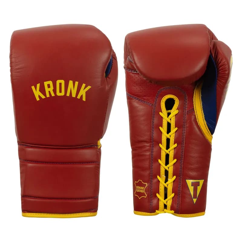KRONK Boxing Gym Lace-Up Training Boxing Gloves — image 1 of 1