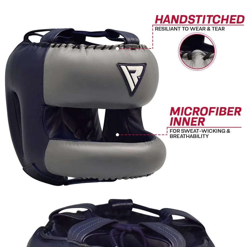 O2 Sparring Head Guard with Nose Protection Bar — image 1 of 1