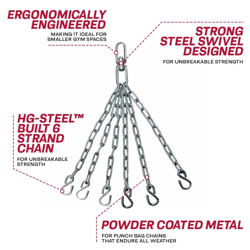 RDX X1 6 Hook Chain with Swivel — image 1 of 1