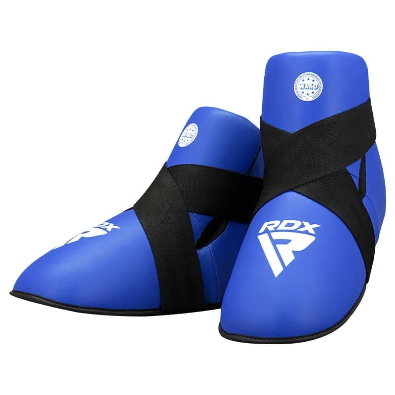 RDX T1 WAKO Foot Protector Blue — image 1 of 1