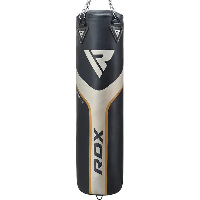 RDX T17 AURA 4ft / 5ft 2-in-1 Training Punch Bag in Pearl Black / White / Golden Set — image 1 of 1