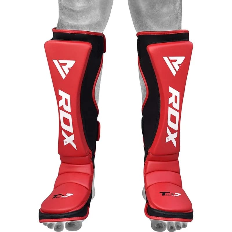 T7 Red Shin Instep Guards — image 1 of 1