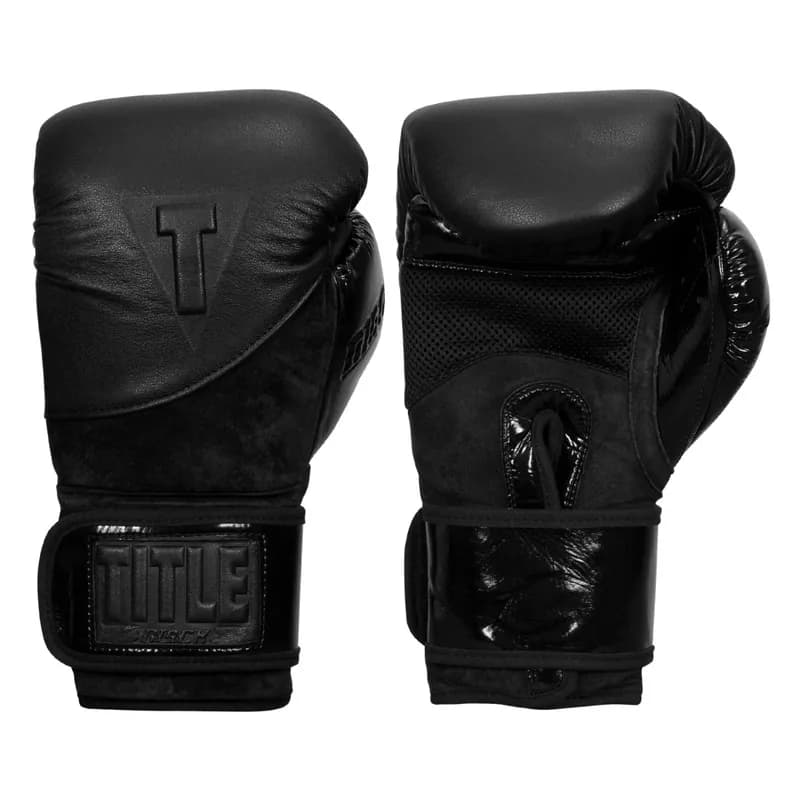 TITLE Black Blitz Sparring Boxing Gloves — image 1 of 1