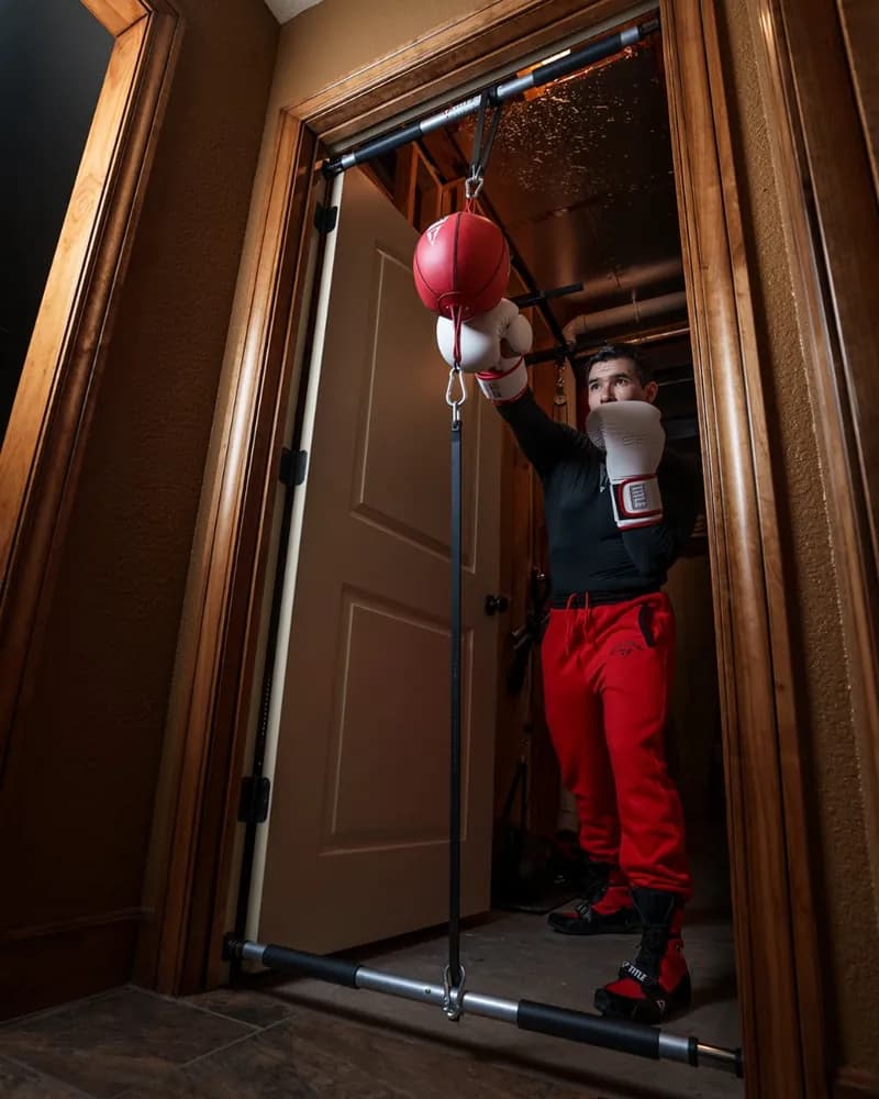 TITLE Boxing Doorway Double End Bag Hanger — image 1 of 1