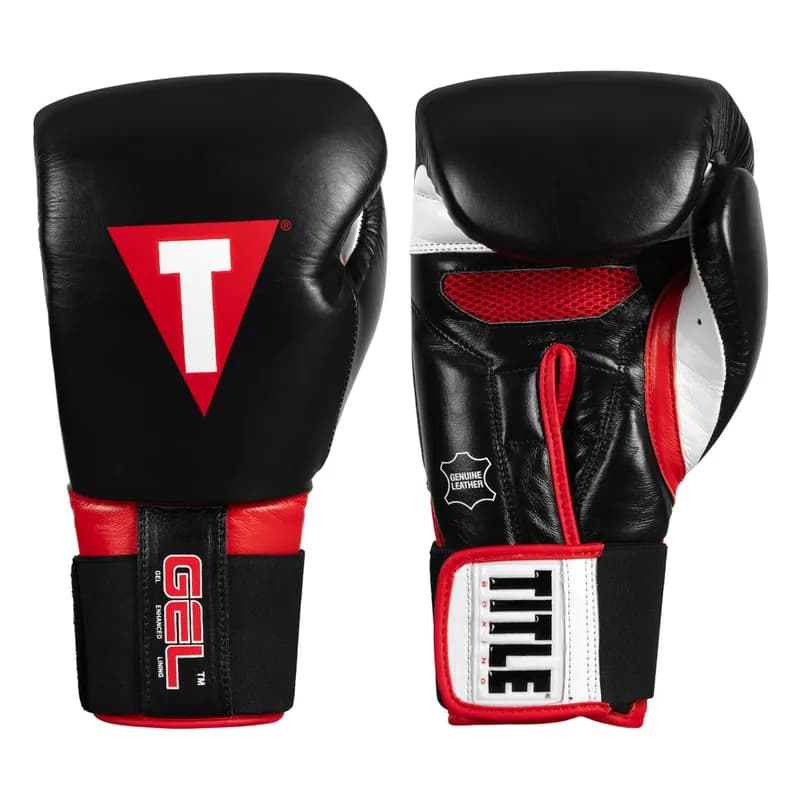 TITLE Boxing Gel Generation Leather Bag Boxing Gloves — image 1 of 1