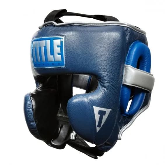 TITLE Boxing Royalty Leather Training Headgear — image 1 of 1