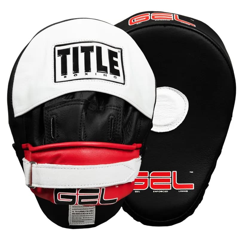 TITLE Boxing Gel World Contoured Punch Mitts — image 1 of 1
