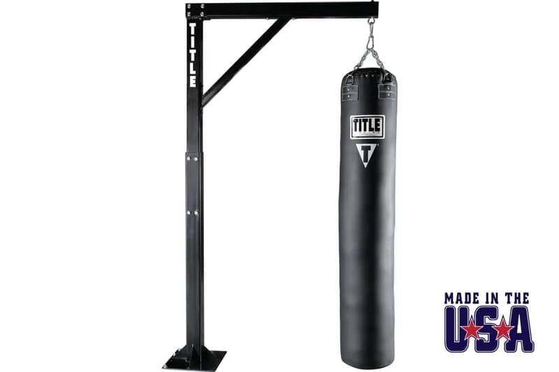 TITLE Boxing Heavy Duty Adjustable Pro Bag Stand — image 1 of 1