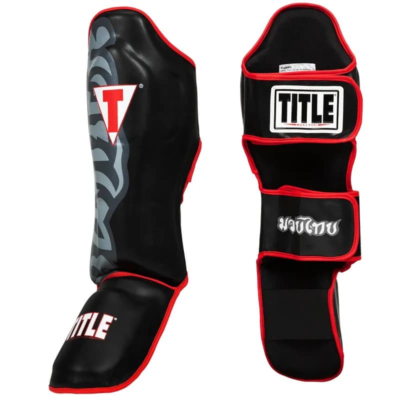TITLE Muay Thai Pao Shin-Instep Guards 2.0 — image 1 of 1