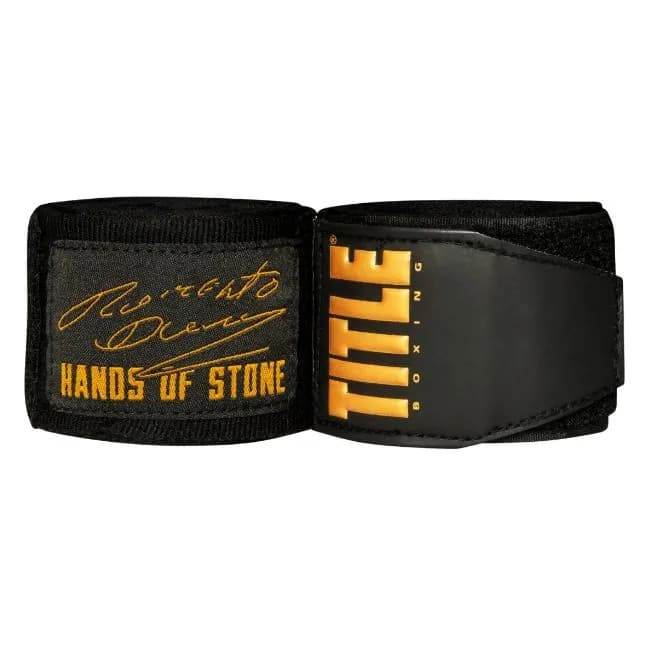TITLE Boxing Roberto Duran Signature Hand Wraps — image 1 of 1
