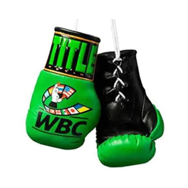 WBC by TITLE Boxing Mini Boxing Gloves — image 1 of 1