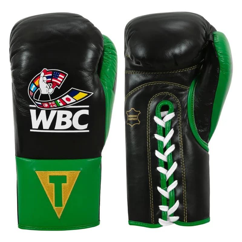 WBC by TITLE Boxing Pro Fight Leather Boxing Gloves — image 1 of 1