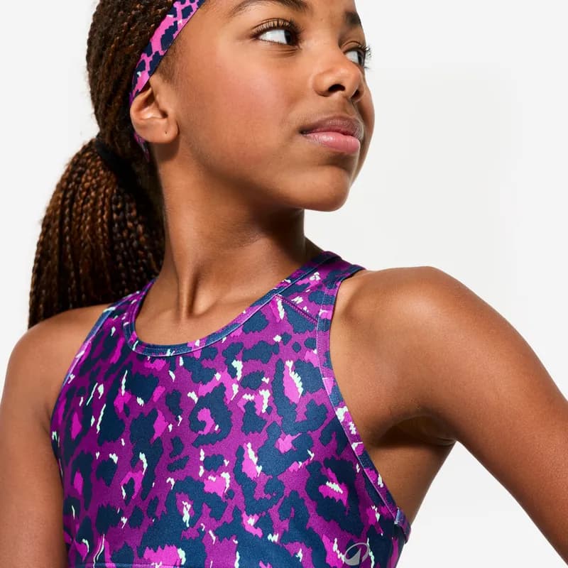 Animal Sports Bra - Leopard Purple — image 1 of 1