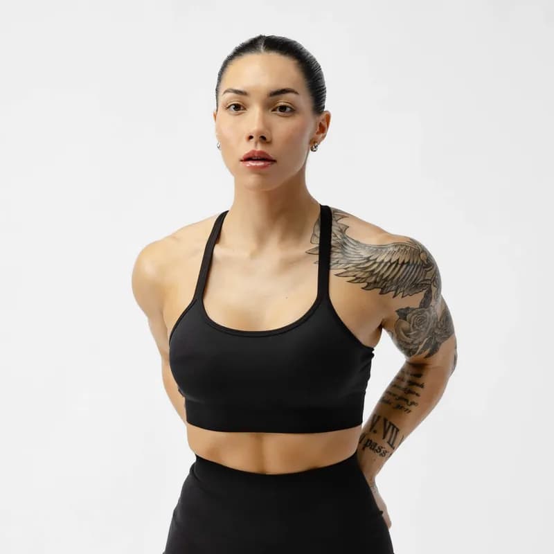 Axis High Neck Bra - Black — image 1 of 1