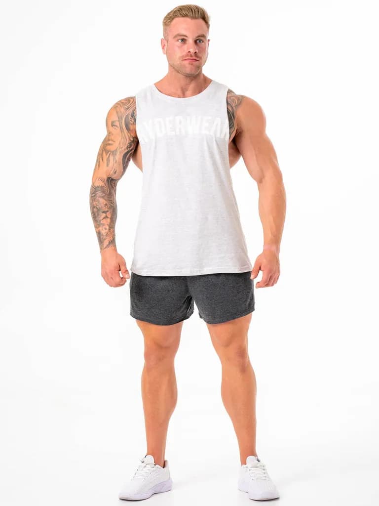 Baller Tank - Snow Marl — image 1 of 1
