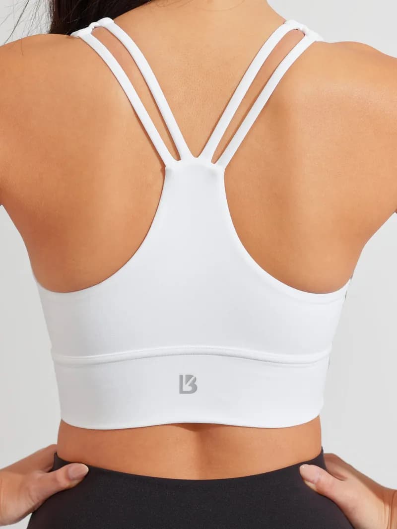 Bloom Sports Bra - White — image 1 of 1