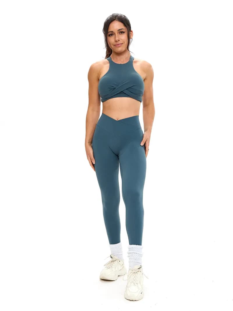 Candy Crew Sports Bra - Enchanted Teal — image 1 of 1