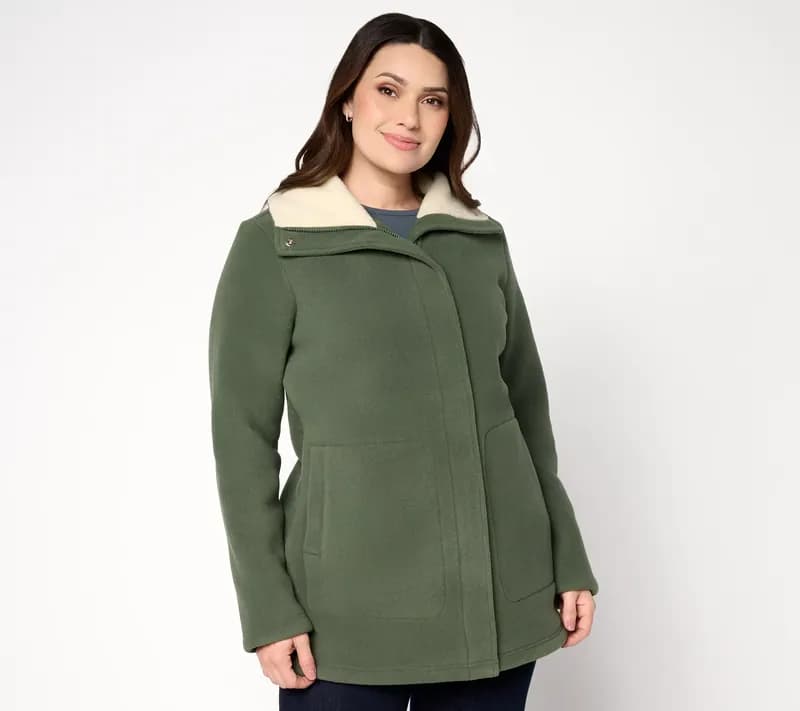 Colorado Fleece Zip Jacket - Honeydew